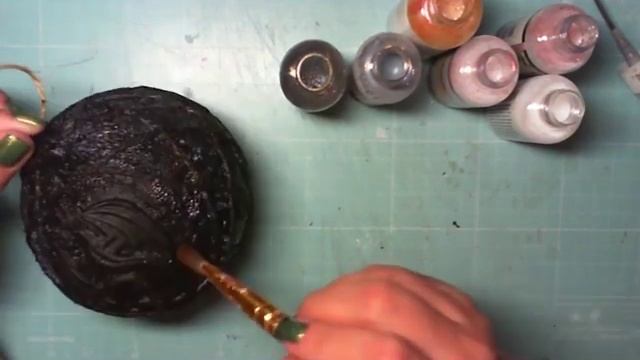 Скрапбукинг. Миксмедиа. Mixmedia. Елочное украшение 