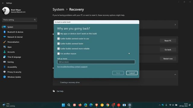 How to Roll back (uninstall) Windows 11 22H2 | Applies to all feature updates смотреть онлайн