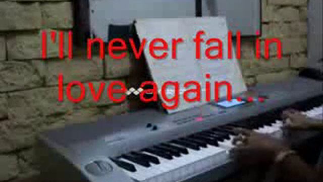 I'll Never Fall in Love Again ( with lyrics)--Medeli SP5500 by EBA смотреть онлайн