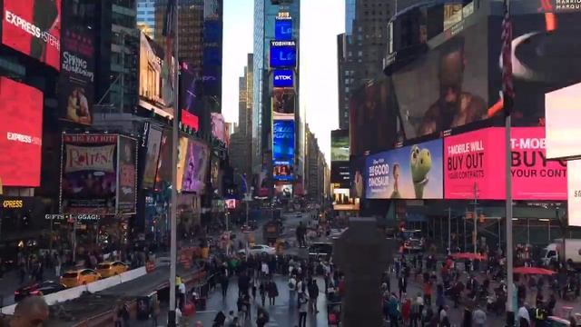 Times Square Time Lapse смотреть онлайн