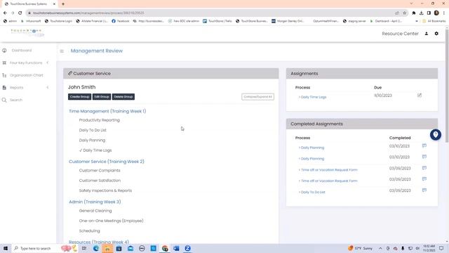 Business Systemization - TouchStone Training #7: The Control Panel and Management Review смотреть онлайн