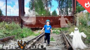 Дом призраков / Старая заброшенная железная дорога и завод / Заброшки страшные
