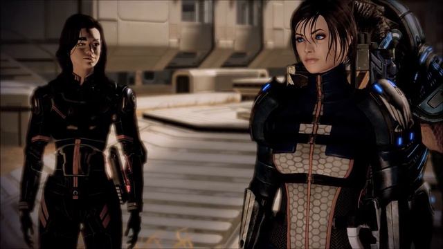 ME2 Ashley FemShep Romance смотреть онлайн