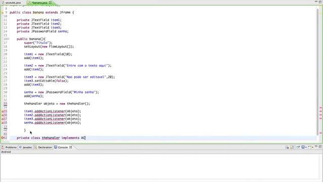 Tutorial Java - 41 - ActionListener (Em Português).mov смотреть онлайн