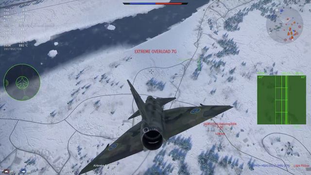 JA37C Viggen | Ultimate | War Thunder RB Gameplay смотреть онлайн