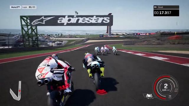 MotoGP 18 | Третий этап в Мото 3 | PS4 PRO смотреть онлайн