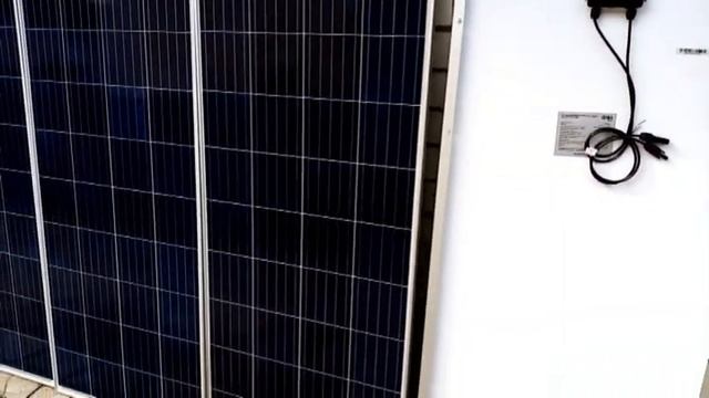 Новая партия панелей на 150 ватт от Технолайн. смотреть онлайн