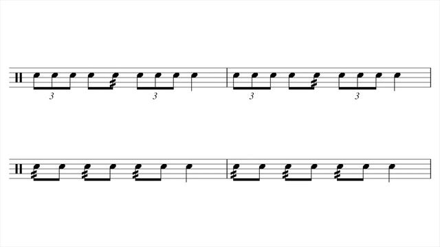 Five Stroke Rolls - INTERACTIVE Sight Reading Exercise - PLAY ALONG смотреть онлайн