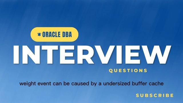 Oracle DBA RAC Interview questions and answers.| RAC Wait Events смотреть онлайн