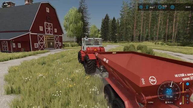 FS 22 - Nordgrad. Вспашка ЗЕМЛИ. Удобряю ПОЛЕ # 17 смотреть онлайн