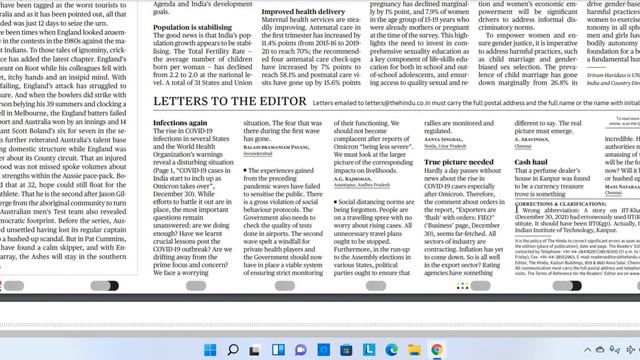 31-12-2021 || The Hindu newspaper reading || covering almost all important news || with Editorial смотреть онлайн