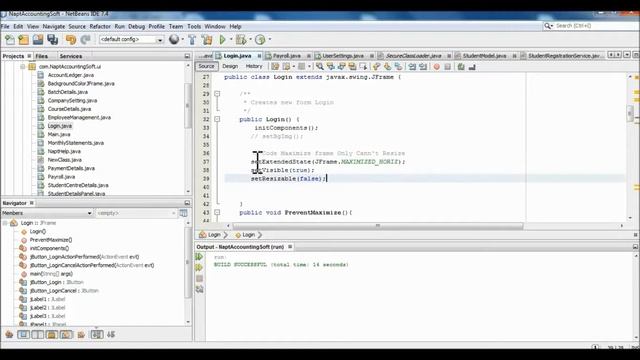 Java Prog#103 How to Disable Maximize button in jFrame смотреть онлайн
