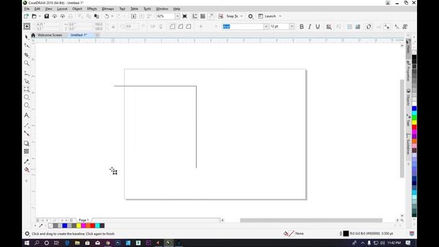 Shapes design tutorial of Corel Draw x9 latest version in Hindi (CLASS-3) смотреть онлайн