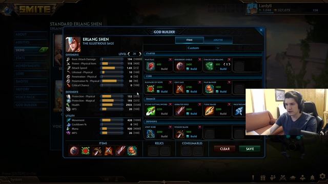 SMITE - How to Build Erlang Shen - Rank #1 GM Joust смотреть онлайн