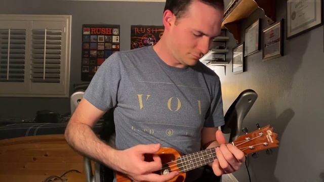 Israel Kamakawiwo'ole (IZ) - Somewhere Over the Rainbow (ukulele cover) 30 Days of Ukulele Challeng смотреть онлайн
