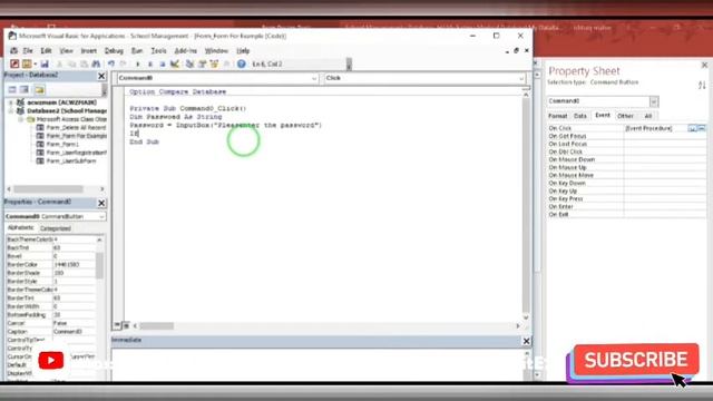 How To Ceate inputBox With access vba Ms Access 2016 | ahmad soft and solution смотреть онлайн