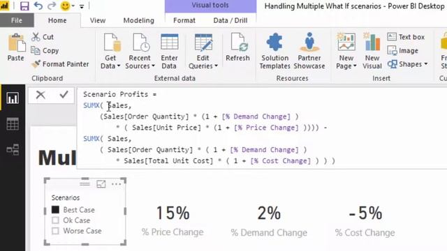 Layering Multiple 'What If' Scenarios In Power BI - Advanced DAX Concepts смотреть онлайн