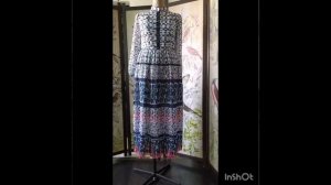 Платье из купонных полотен🪡🧵