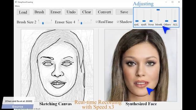Generating face images from freehand sketches. смотреть онлайн