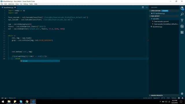 Face Detection in Python and CV2 (Hindi tutorial) смотреть онлайн