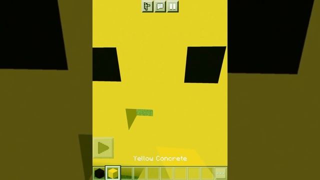 Building Roblox noob head in minecraft #roblox #minecraft смотреть онлайн