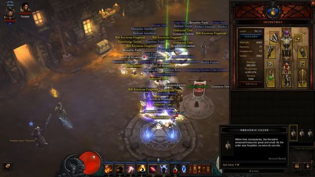 Diablo III: Reaper of Souls Beta - 30 Horadric Caches смотреть онлайн