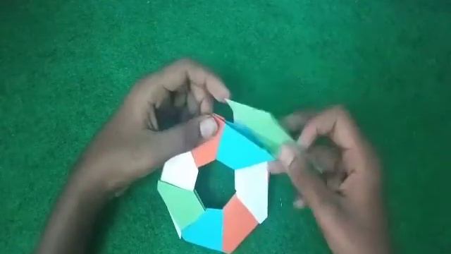 how to make a tranforming ninja star / origami #6 / 25 th video / Timeless Creative смотреть онлайн