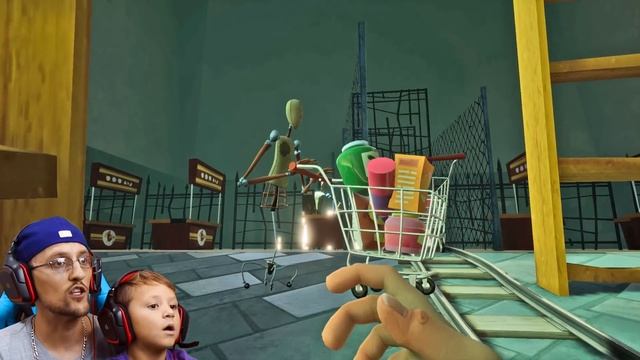 HELLO NEIGHBOR SHOPPING CHALLENGE! NEW HOUSE TOUR + WalMart Has EVIL Mannequins! (FGTEEV Beta 3 #1) смотреть онлайн