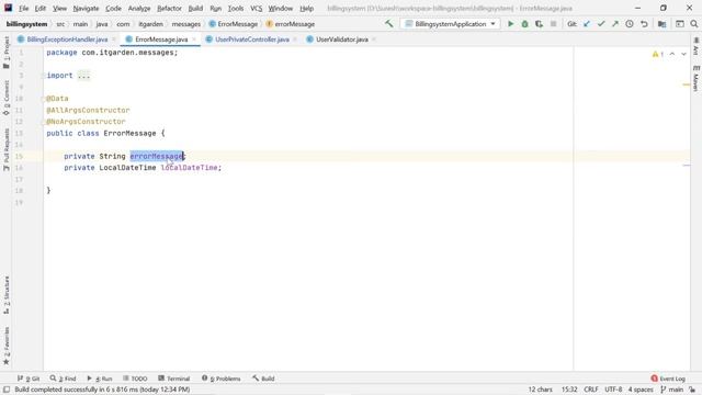 Billing System using Spring Boot. spring boot exception handling for restful services part1 смотреть онлайн
