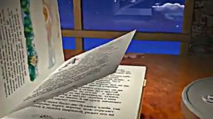 Футаж  анимация Книга