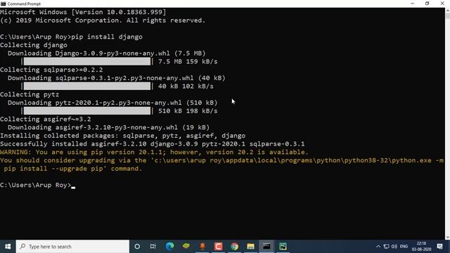 Install Django | Step By Step How to install and run Django on Windows 10 in pyCharm|Rocking Suppor смотреть онлайн