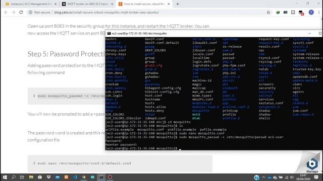 Tutorial IoT Bagian 3 - Instalasi MQTT BROKER pada SERVER смотреть онлайн
