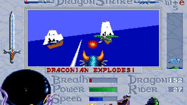 DragonStrike (PC/DOS) 1990, Westwood & SSI, Advanced Dungeons & Dragons смотреть онлайн