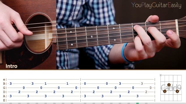 Как играть на гитаре Kansas — Dust In The Wind (Guitar tutorial) смотреть онлайн