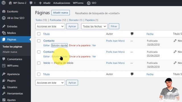 WordPress: cambia idioma menú Starter Templates 2.0 (Plantillas Prediseñadas) смотреть онлайн