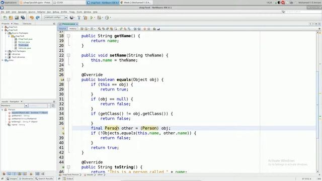 381 cs202 ch7 ex6 Class Person (NO AUDIO) смотреть онлайн
