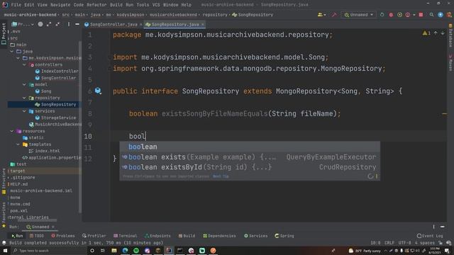 Spring REST API - Spring Boot and ReactJS Music Player CRUD Application смотреть онлайн