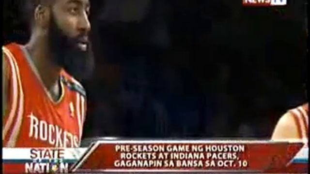Houston Rockets Vs Indiana Pacers in PHILIPPINES смотреть онлайн