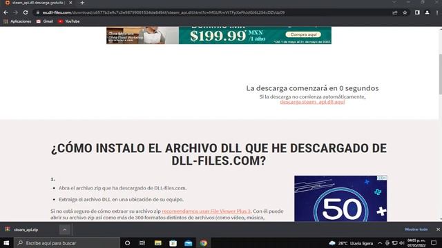 Solución al error "steam_api.dll is missing" смотреть онлайн