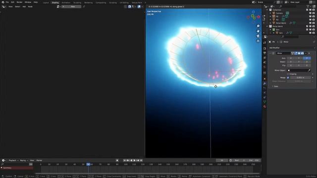 Simulation Portals with Geometry Nodes смотреть онлайн