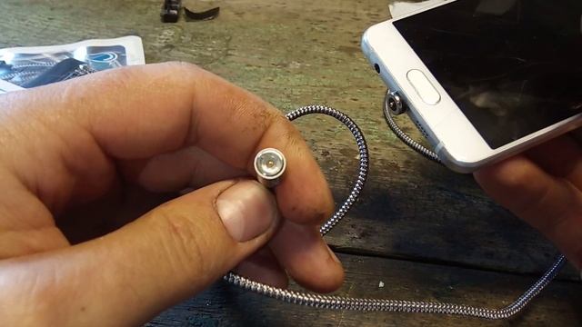 Распаковка посылки с АлиЭкспресс. Супер крутой провод для зарядки смартфона. смотреть онлайн
