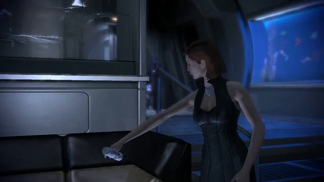 Mass Effect 2: After LotSB - Talk with Liara & Romance Scene (FemShep) смотреть онлайн