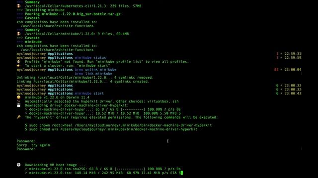 how to install minikube (Single node kubernetes cluster) on MacOS смотреть онлайн