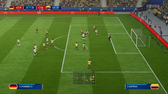 FIFA 18 World Cup Ultrawide Monitor Gameplay (3440x1440, upscaled to 6880x2880) смотреть онлайн