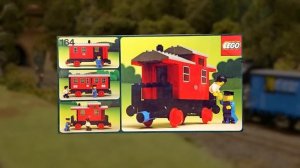 ОЧЕНЬ много поездов в LEGO | История серии Trains - часть 1
