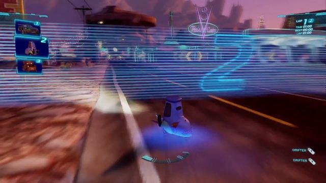 Cars 2 The Video Game | Guido - Battle Race (Impact Mine) | Radiator Sprint смотреть онлайн