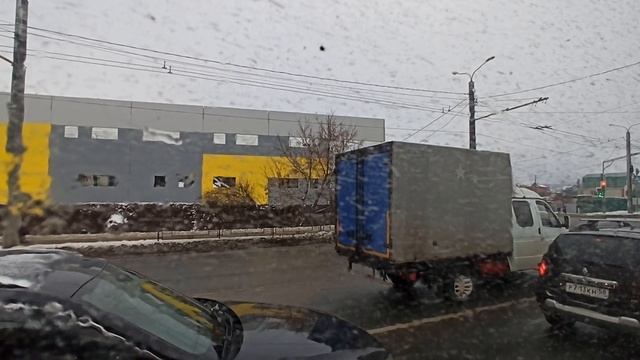 . Пенза-Спутник-Южная-Университет. Поездка по городу на автобусе 130. 4 января 2020 г. смотреть онлайн