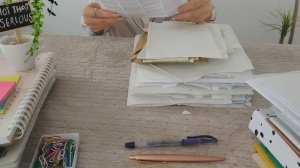 ASMR Paper Sorting • 1 Hour • No Talking