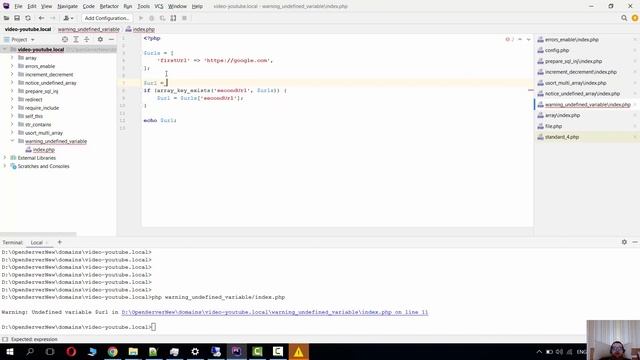 ЯК ВИПРАВИТИ ПОМИЛКУ "WARNING: UNDEFINED VARIABLE" В PHP? смотреть онлайн