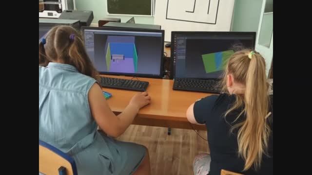 3D моделирование в стиле Minecraft в летнем школьном лагере. МБОУ "Каменногорский ЦО" 2021 смотреть онлайн
